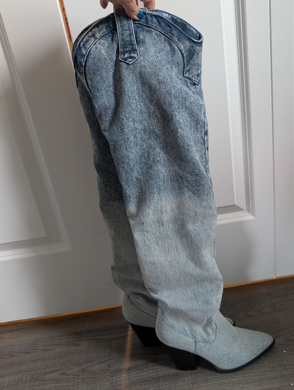 Steven Madden Denim Boots